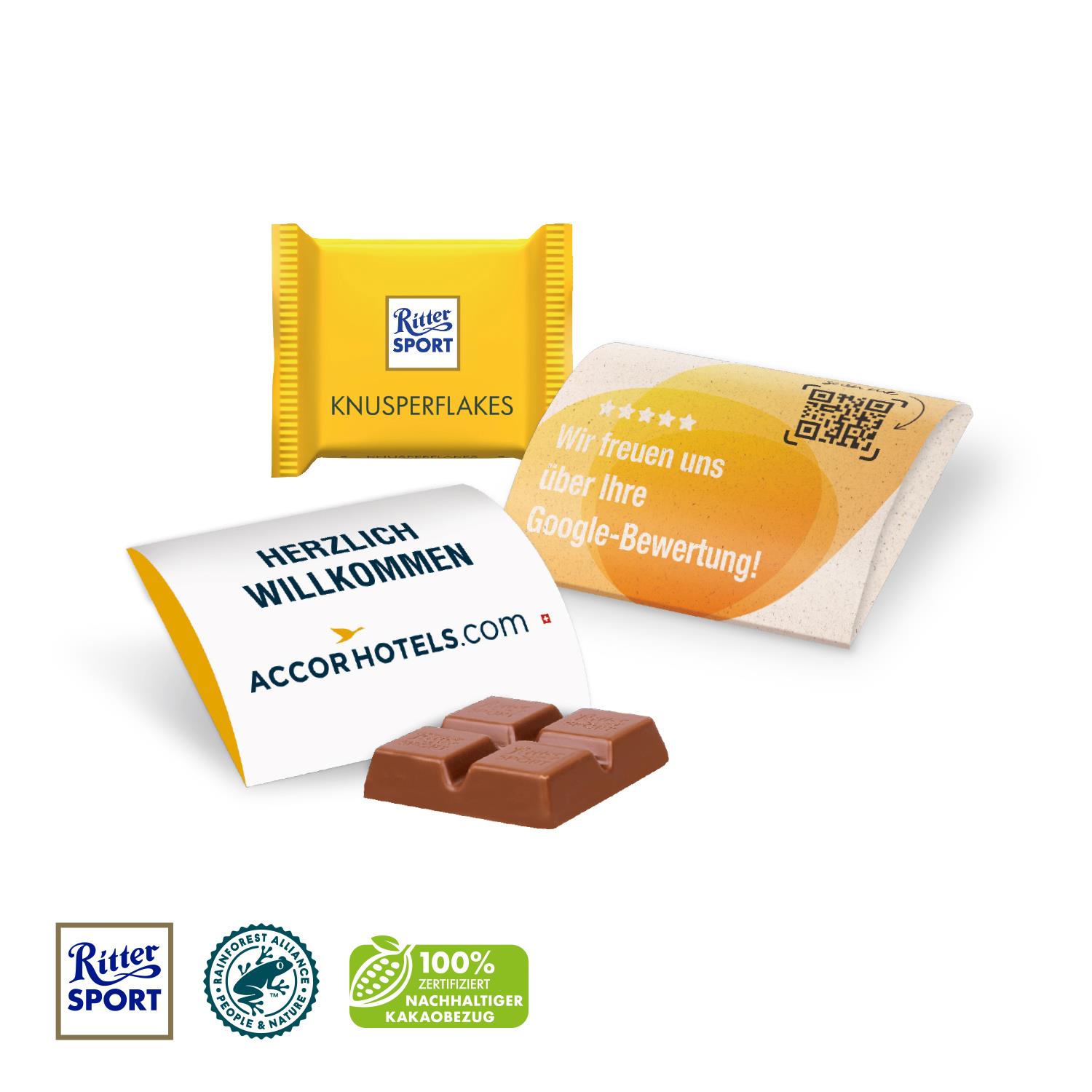 Ritter SPORT ´Mini´ im Werbebriefchen Ritter SPORT