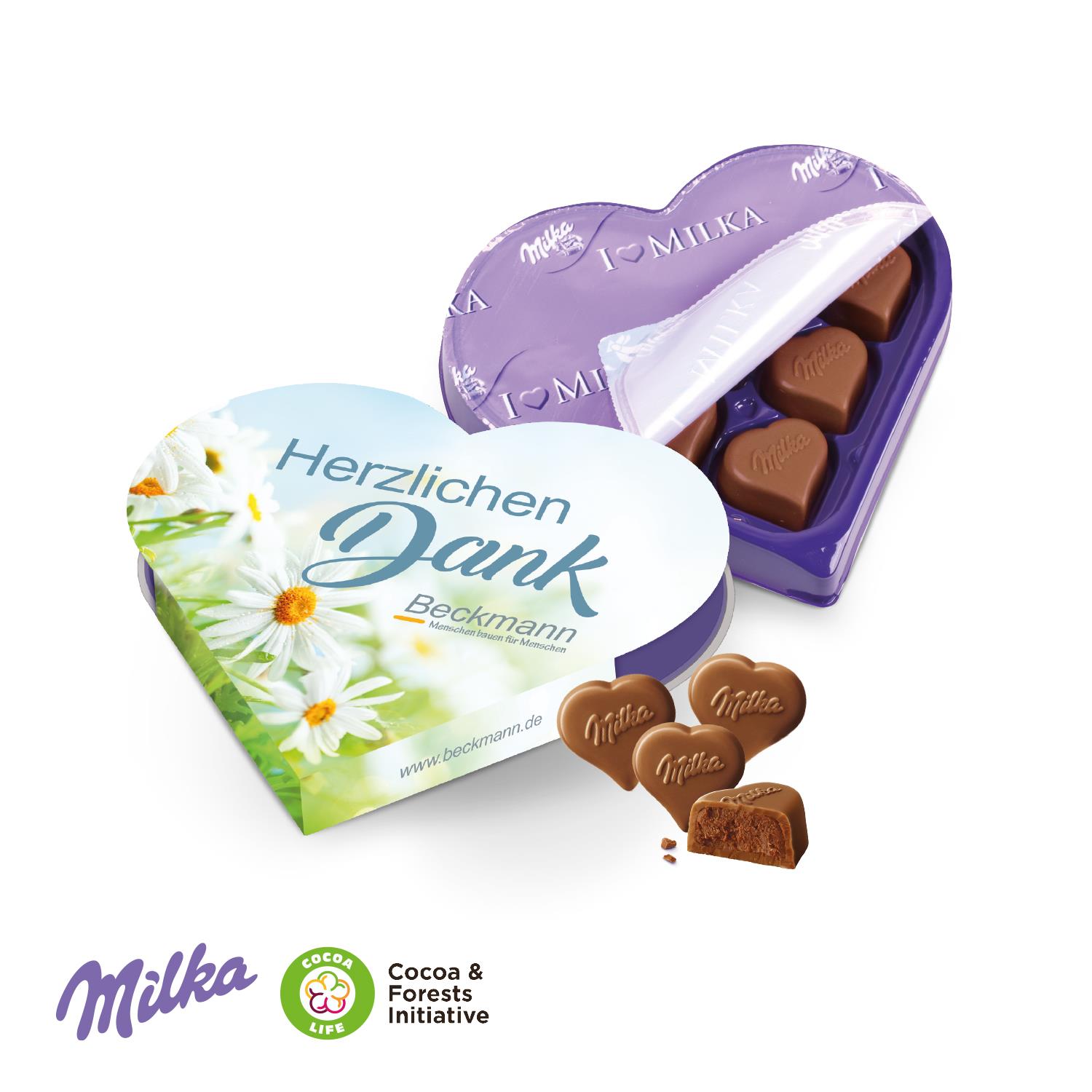 I LOVE MILKA Herz Milka