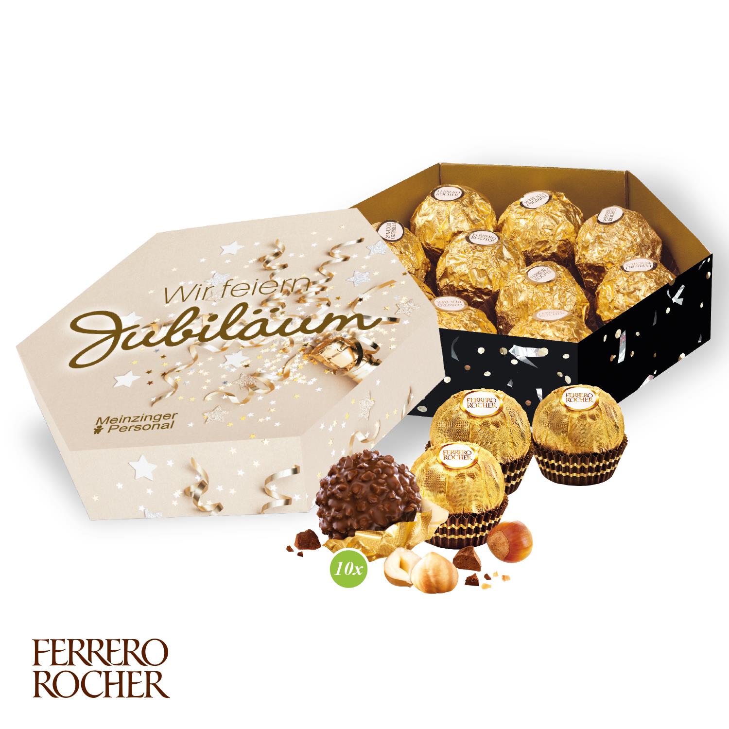 Süße Präsentbox ´Maxi´ mit FERRERO Rocher Ferrero