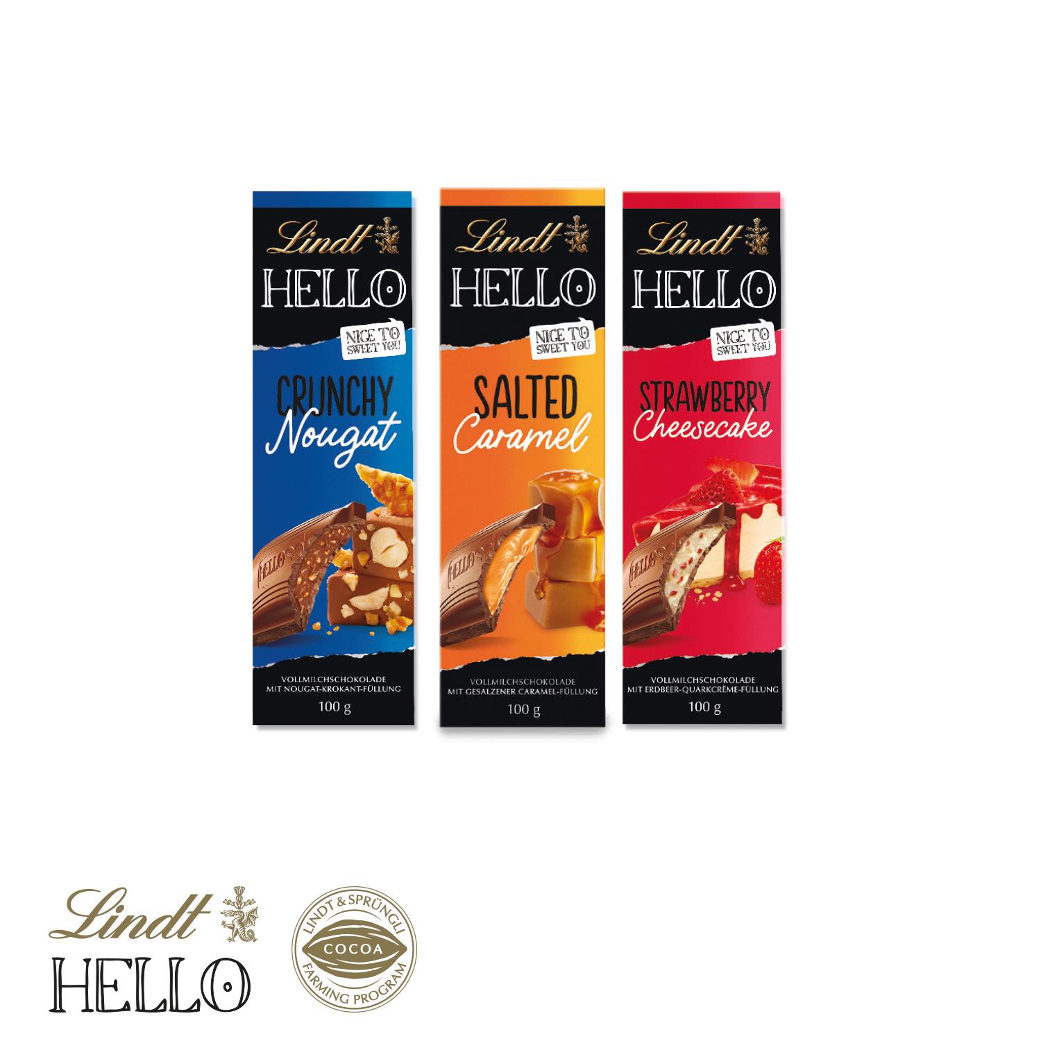 Schokoladentafel Lindt HELLO