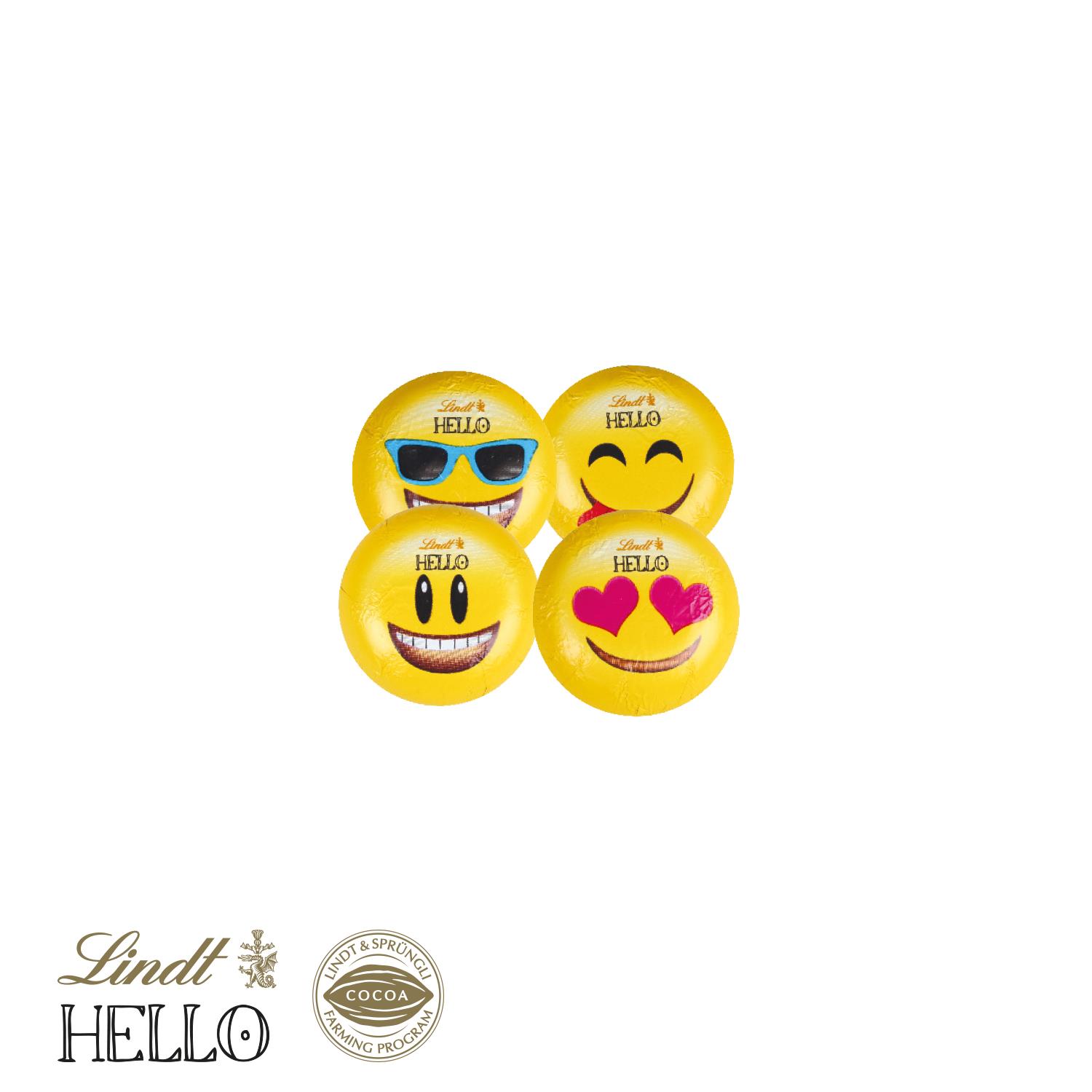 HELLO Mini Emoti, 3er Lindt HELLO