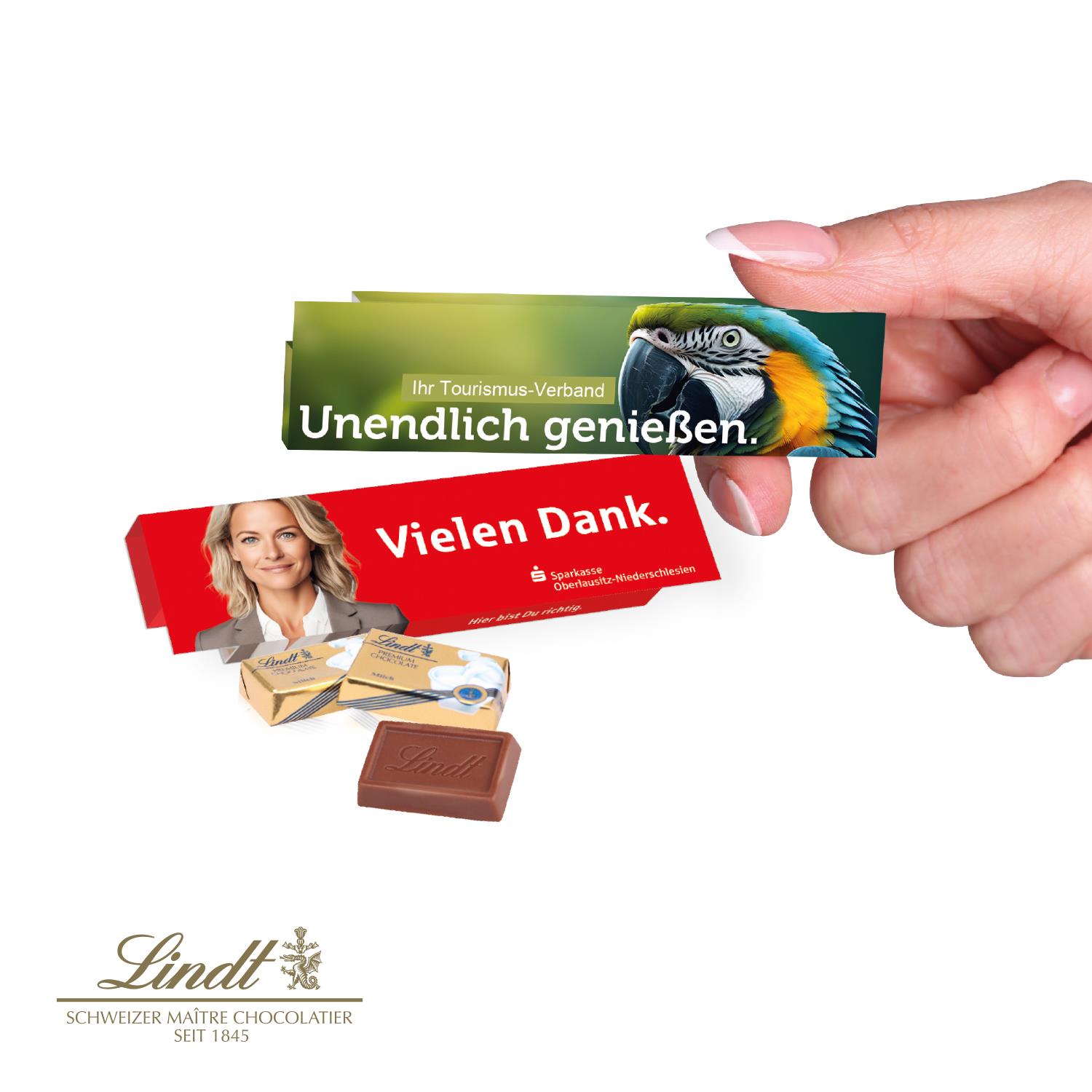 Lindt Schokotäfelchen, 2er Lindt