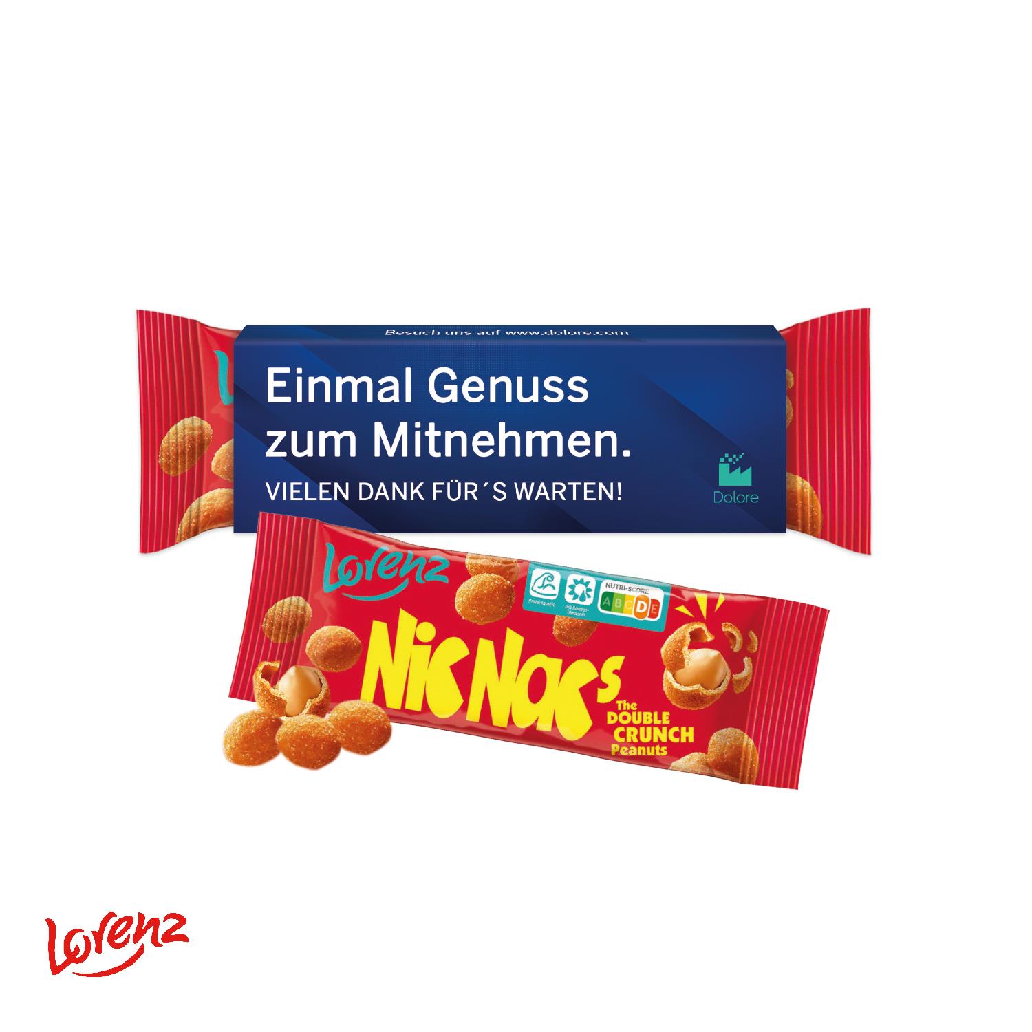Lorenz Nic Nac´s im Werbeschuber Lorenz