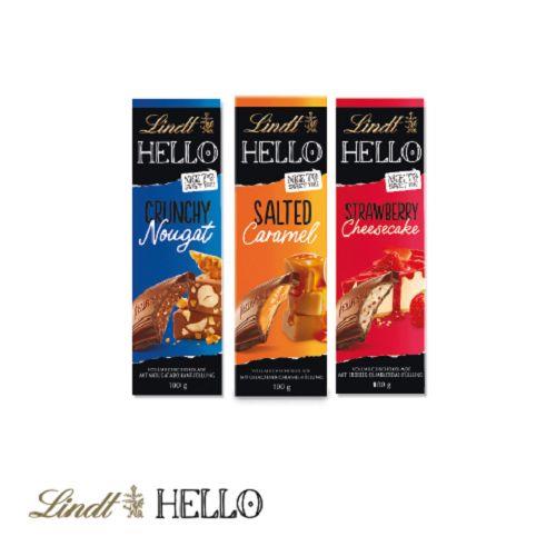 Schokoladentafel von Lindt HELLO