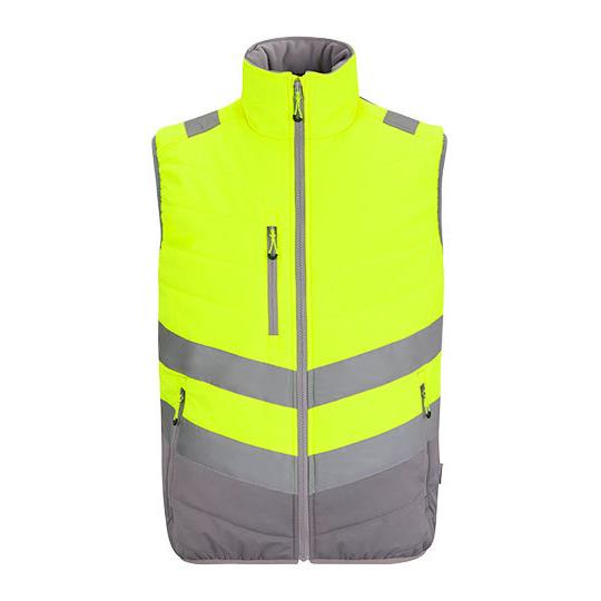 Hi-Vis 2-Tone Thermal Baffle Bodywarmer