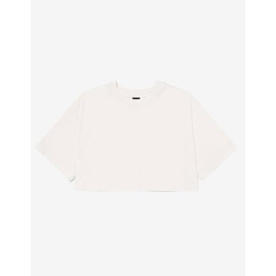 Women´s Heavyweight Washed Cropped Tee