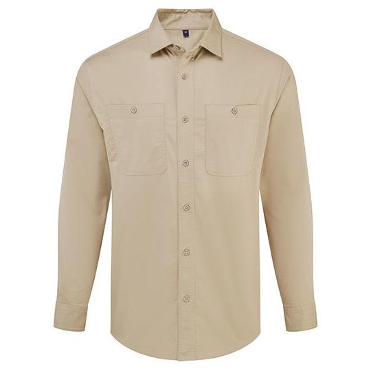 Khaki (ca. Pantone 7536C)