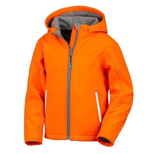 Junior TX Performance Hooded Soft Shell Jacket