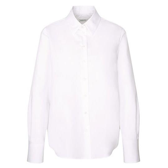 Women´s Oversize Popeline Blouse Longsleee