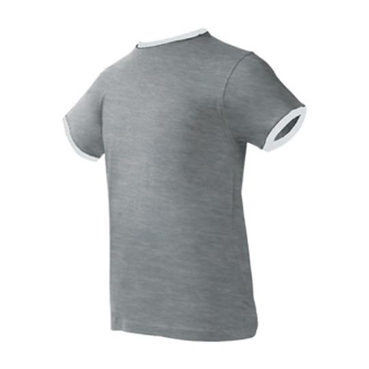 Grey Melange White