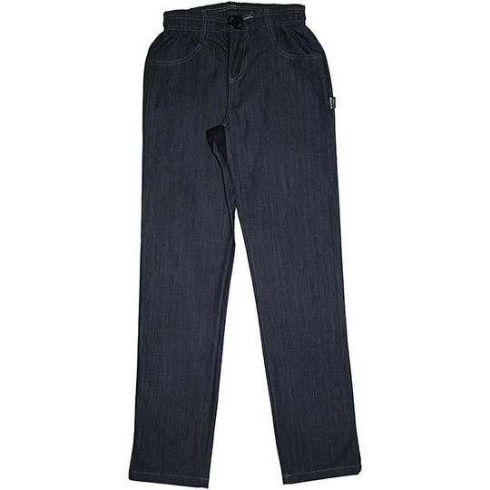 Black Cross Dyed Denim