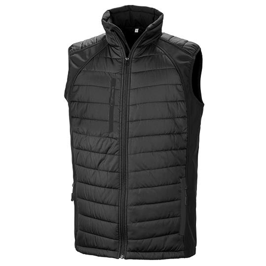 Recycled Compass Padded Softshell Gilet