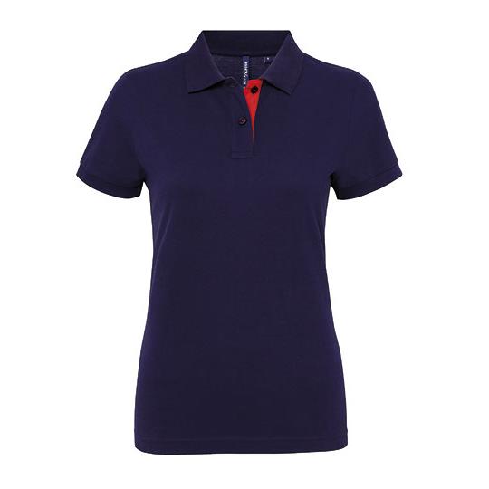 Women´s Classic Fit Contrast Polo