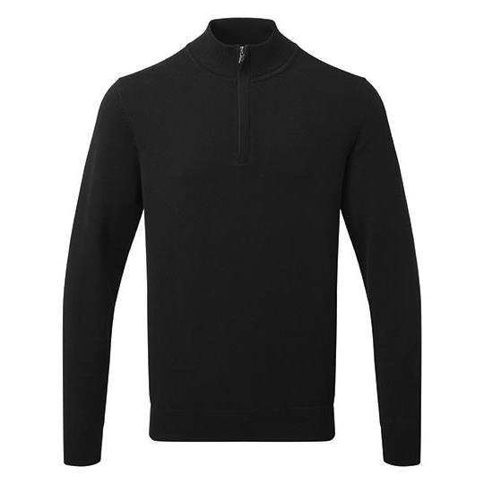 Men´s Cotton Blend 1/4 Zip Sweater