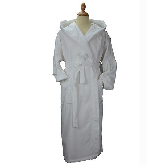 DeLuxe Velour Bathrobe with hood