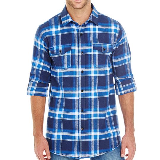 Blue - White (Checked)