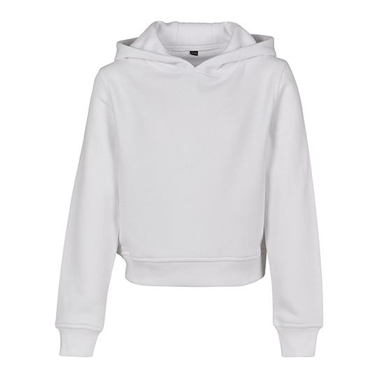 Girls Cropped Sweat Hoody