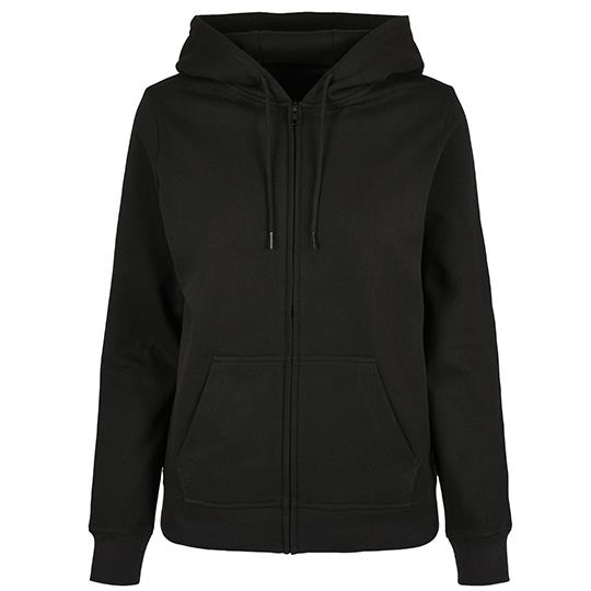 Ladies Basic Zip Hoody