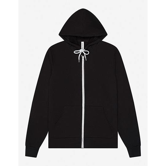 Unisex Poly-Cotton Fleece Full-Zip Hoodie