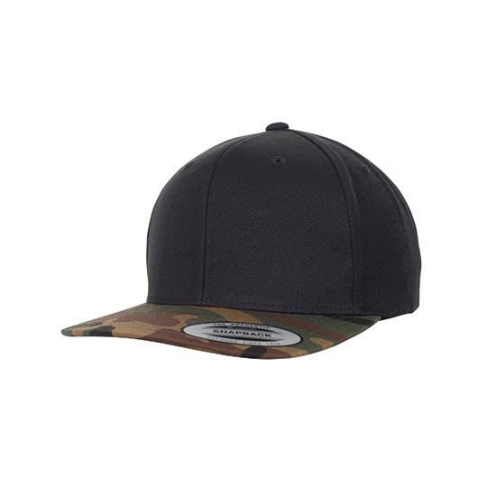 Classic Snapback 2-Tone Camo Cap