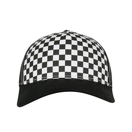 Checkerboard Retro Trucker