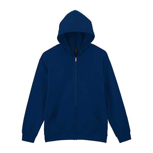 Softstyle® Midweight Fleece Adult Full Zip Hooded Sweatshirt