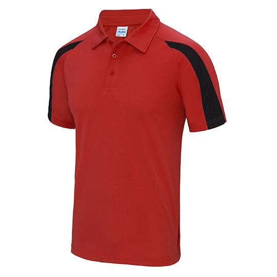 Fire Red Jet Black