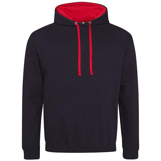 Jet Black Fire Red