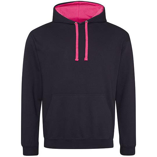 Jet Black Hot Pink