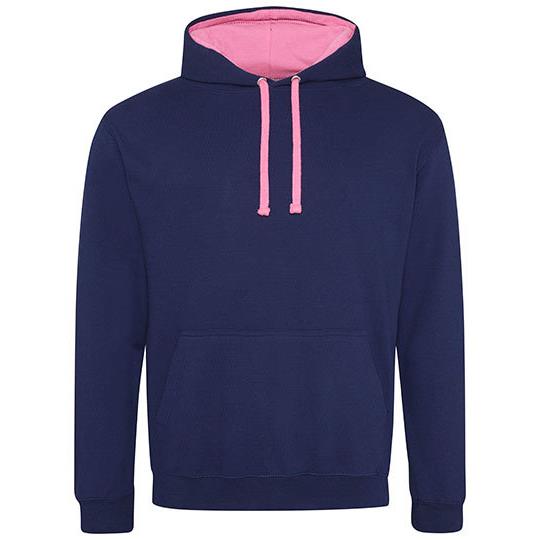 Oxford Navy Candyfloss Pink