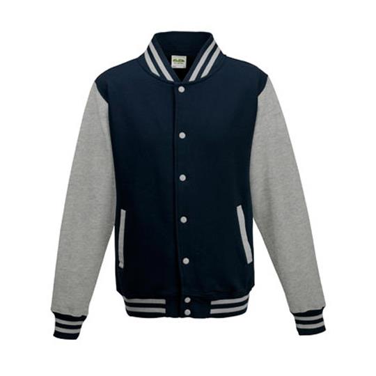 Oxford Navy Heather Grey