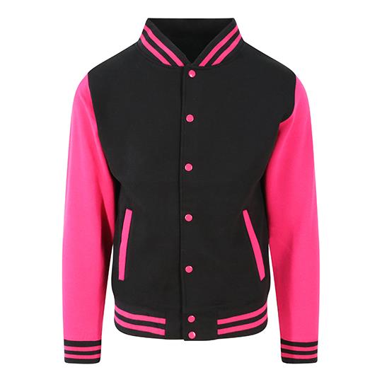 Jet Black Hot Pink