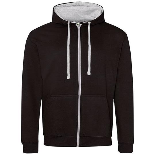 Jet Black Heather Grey