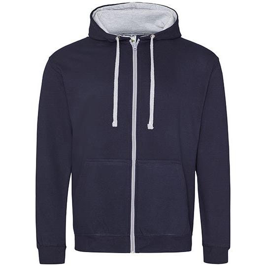 New French Navy Heather Grey