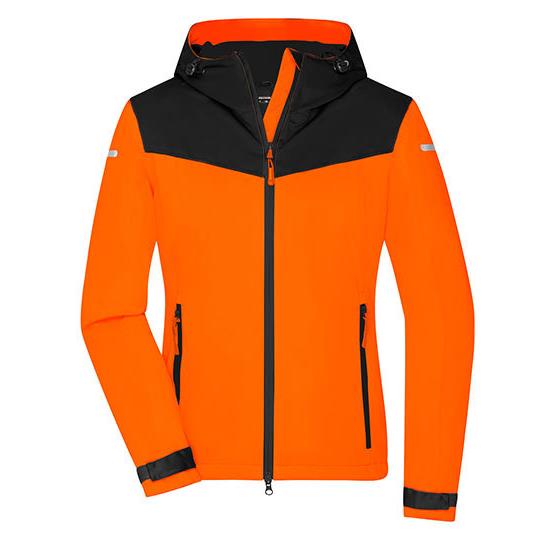 Neon Orange Black