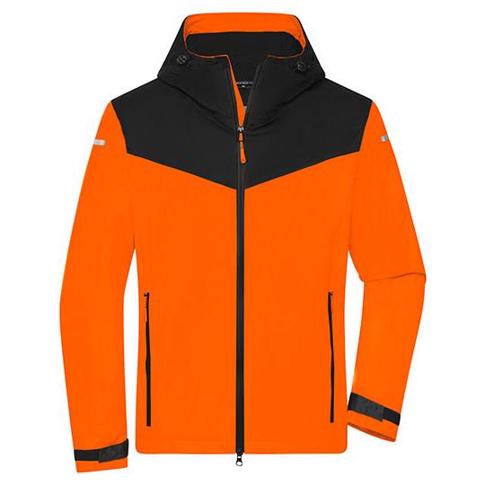 Neon Orange Black