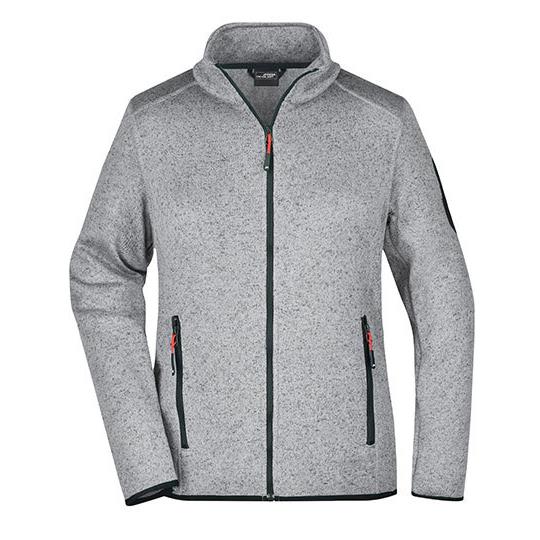 Ladies´ Knitted Fleece Jacket