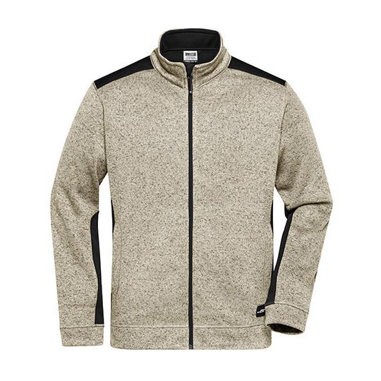 Men´s Knitted Workwear Fleece Jacket -STRONG-