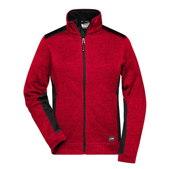Red Melange Black