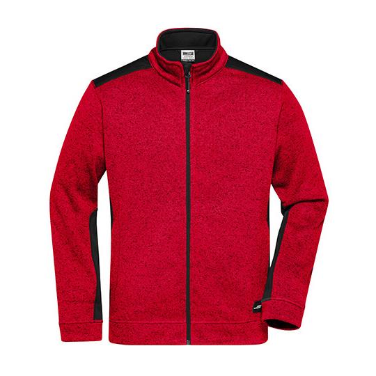 Red Melange Black