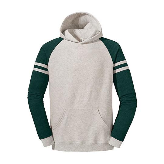 Oatmeal Heather Forest Green Heather