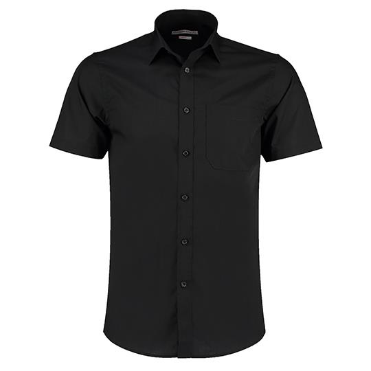 Men´s Tailored Fit Poplin Shirt Short Sleeve