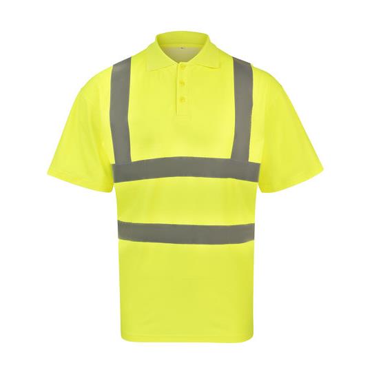 High-End Polycotton Hi-Vis Polo Shirt Cambridge