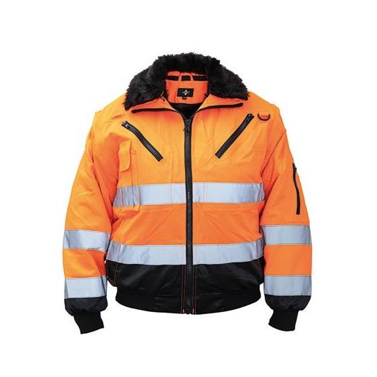 Robust 4-in-1 Hi-Vis Pilot Jacket Oslo