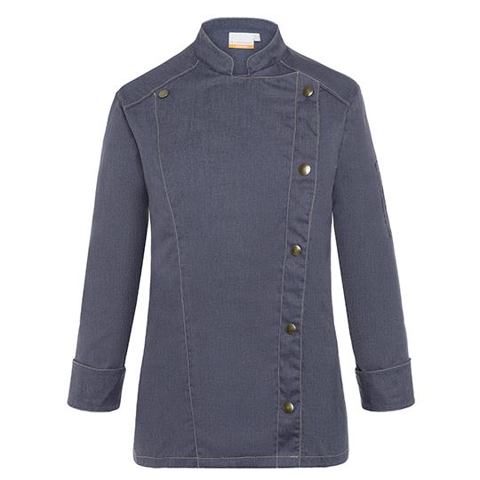 Damen Kochjacke Jeans-Style