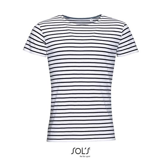 Men´s Round Neck Striped T-Shirt Miles