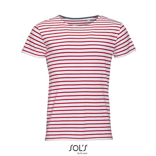Men´s Round Neck Striped T-Shirt Miles