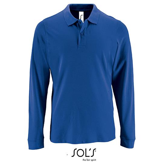 Men´s Long-Sleeve Piqué Polo Shirt Perfect