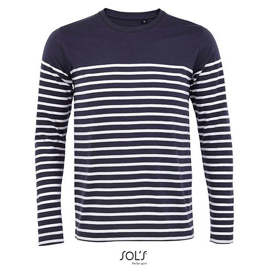 Men´s Long Sleeve Striped T-Shirt Matelot