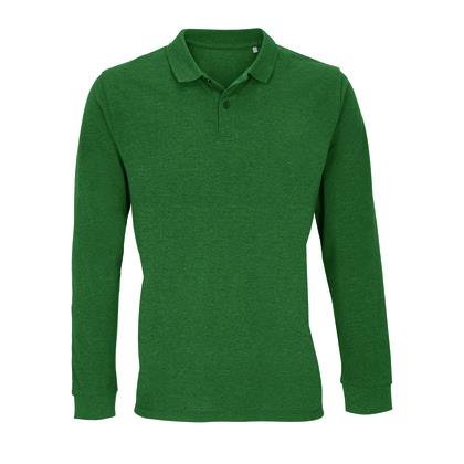 Unisex Long Sleeve Polo Shirt Planet